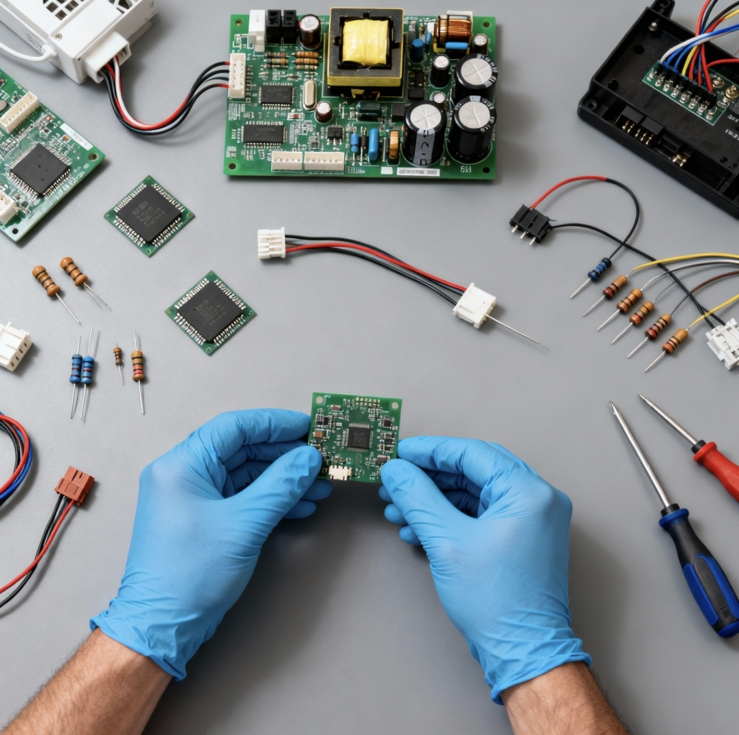 Фото 2: Електронске компоненте